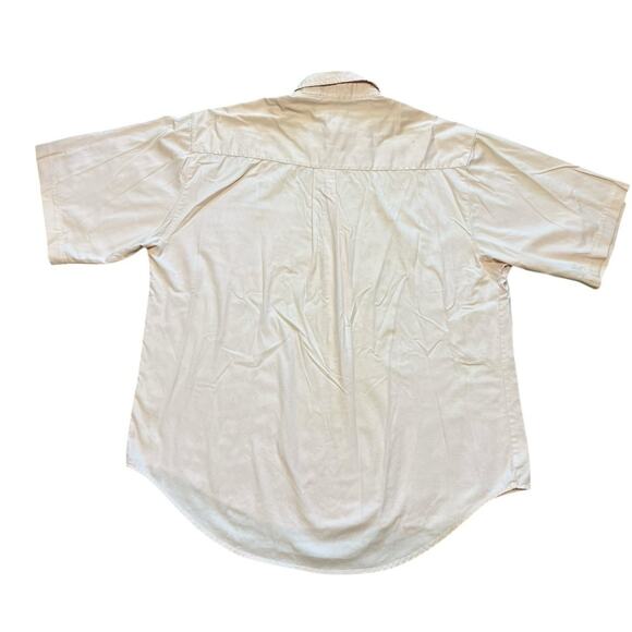 Bugle Boy Y2K Classic Button Down Shirt Short Sleeve Oxford Vintage Men's XL - Picture 4 of 5